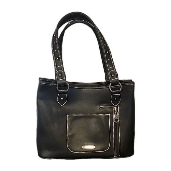 Montana West Concealed Carry Western Tote Leather Embroidered Purse Handbag - Picture 2 of 12